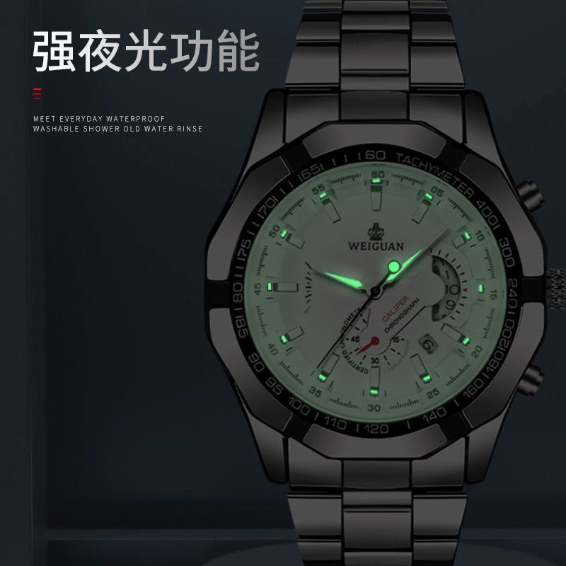 Đồng Hồ Nam WEIGUAN Automatic Dây Thép Không Gỉ Cao Cấp Cho Nam Giới( Tặng Kèm Tháo Chốt) | BigBuy360 - bigbuy360.vn