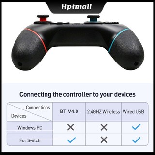Tay Cầm Chơi Game Bluetooth Không Dây Cho Switch Pro