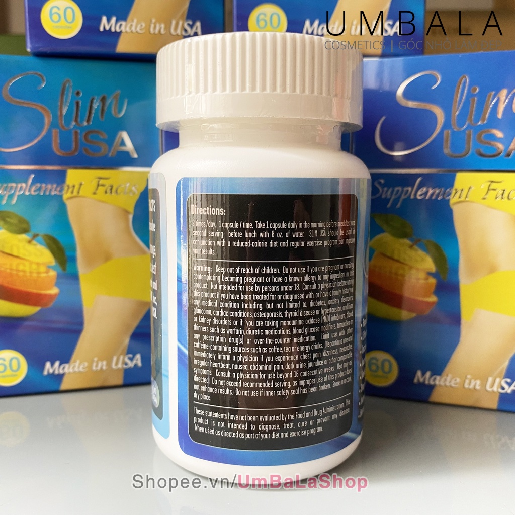 Viên giảm cân Slim USA
