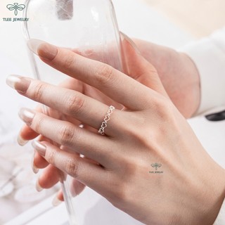 Nhẫn bạc nữ TLEE tim Empty heart mini TLEE JEWELRY A0240