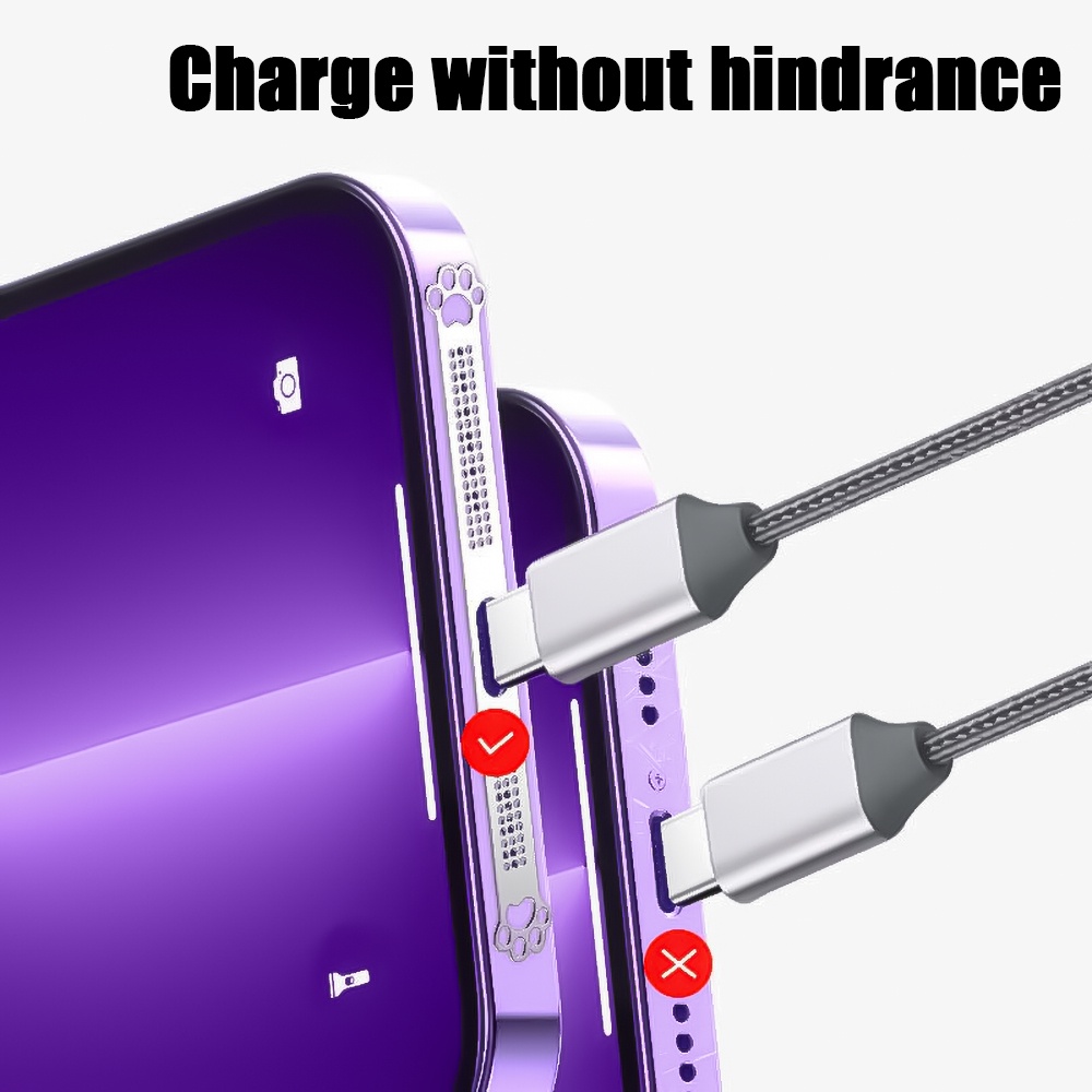 Miếng Dán Chống Bụi Cho Loa Điện Thoại IPhine12 / 13 / 14 Series Bằng Kim Loại Họa Tiết Chân Mèo Dễ Thương