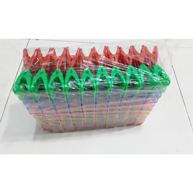 Kẹp quần áo nhựa vỉ 20 kẹp