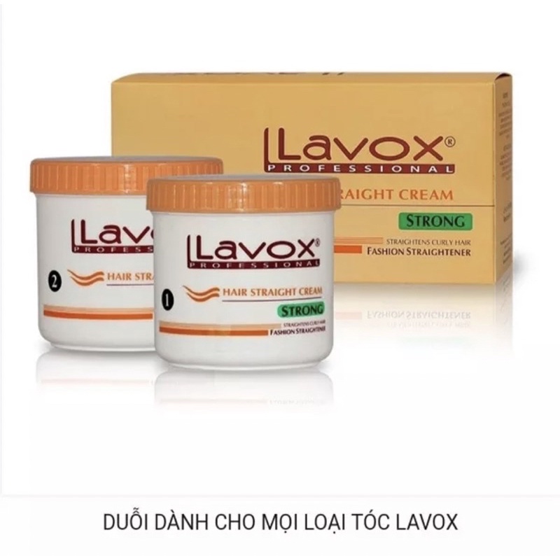 [1.000 ml] DUỖI DÀNH CHO MỌI LOẠI TÓC LAVOX 1000ML [ Duỗi Cam ]