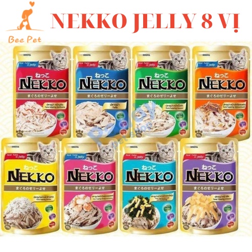 Pate Nekko 70g cho mèo - Pate mèo nội địa Thái Lan đủ vị