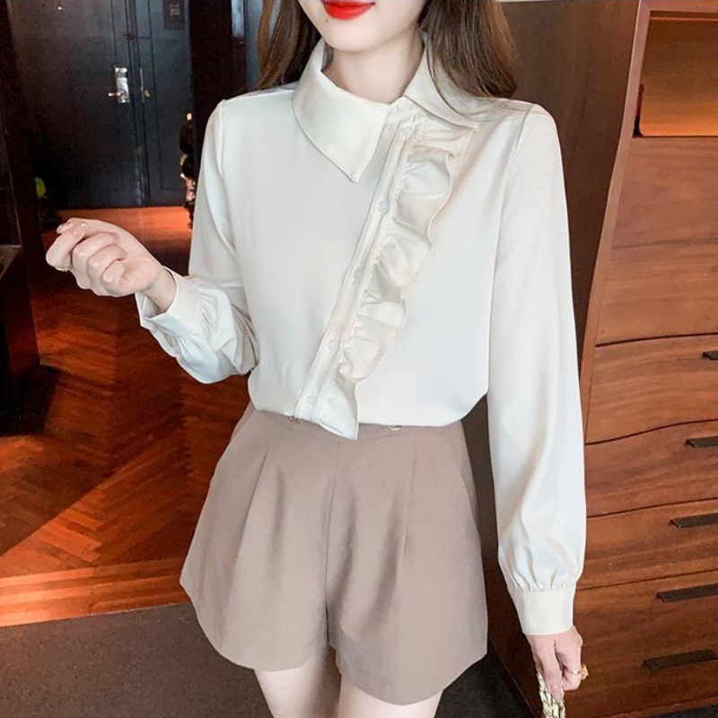 Áo Sơ Mi Nữ Tay Dài Dáng Rộng Thời Trang