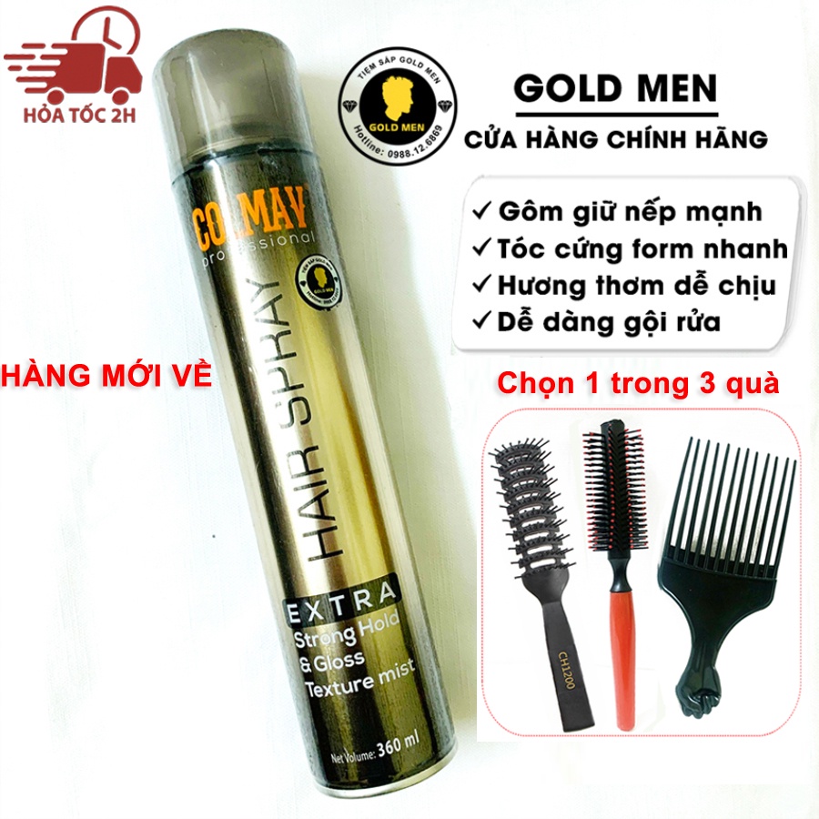 Gôm xịt tóc Colmav (Siêu giữ nếp)