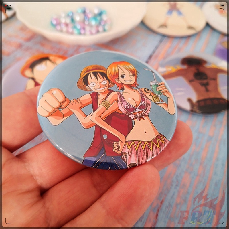 ❣️1 Huy Hiệu Cài Áo Hình One Piece 58MM❣️ Huy Hiệu Cài Áo Hình Anime