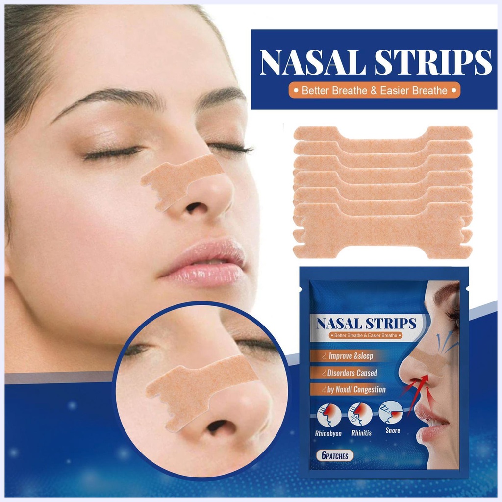 Miếng Dán Mũi Chống Ngáy Giảm Ngáy Khi Ngủ