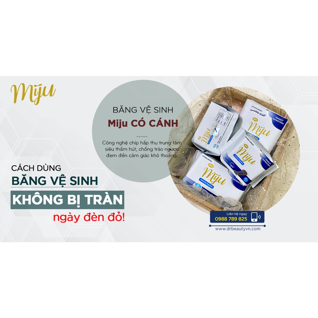 Băng Vệ Sinh MIJU siêu th.ấm💇AN TOÀN👸👰Chăm sóc toàn diện cho chị em.