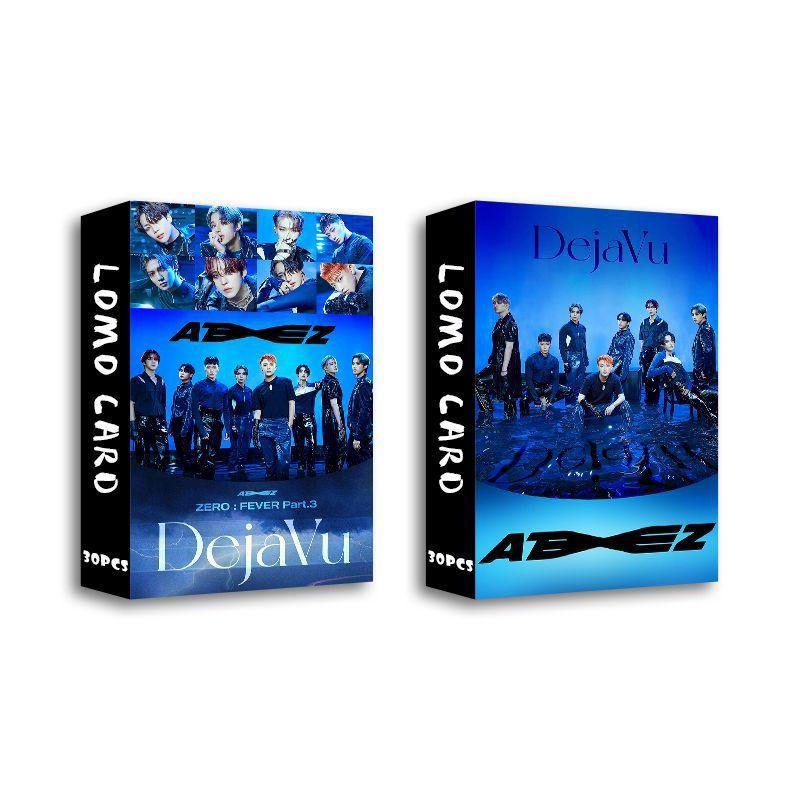 Hộp 30 Ảnh Lomo Card Nhóm Nhạc ATEEZ