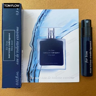 Vial mẫu thử nước hoa - narciso rodriguez bleu noir edt 0.8ml | tomflow - nước hoa chính hãng