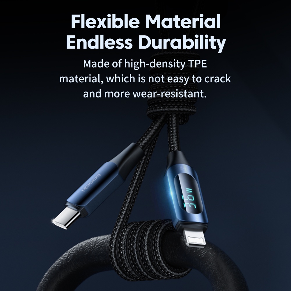 Dây Cáp Sạc Nhanh PD 36W Type C Sang LOS Chuyên Dụng Cho IP 14 13 12 11 Pro Max