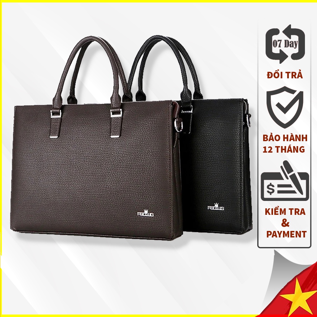 Cặp Da FSD.WG TZ74. Chiếc Cặp Da Cực Đẹp Dành Tặng Riêng Cho Các Thầy Cô Giao