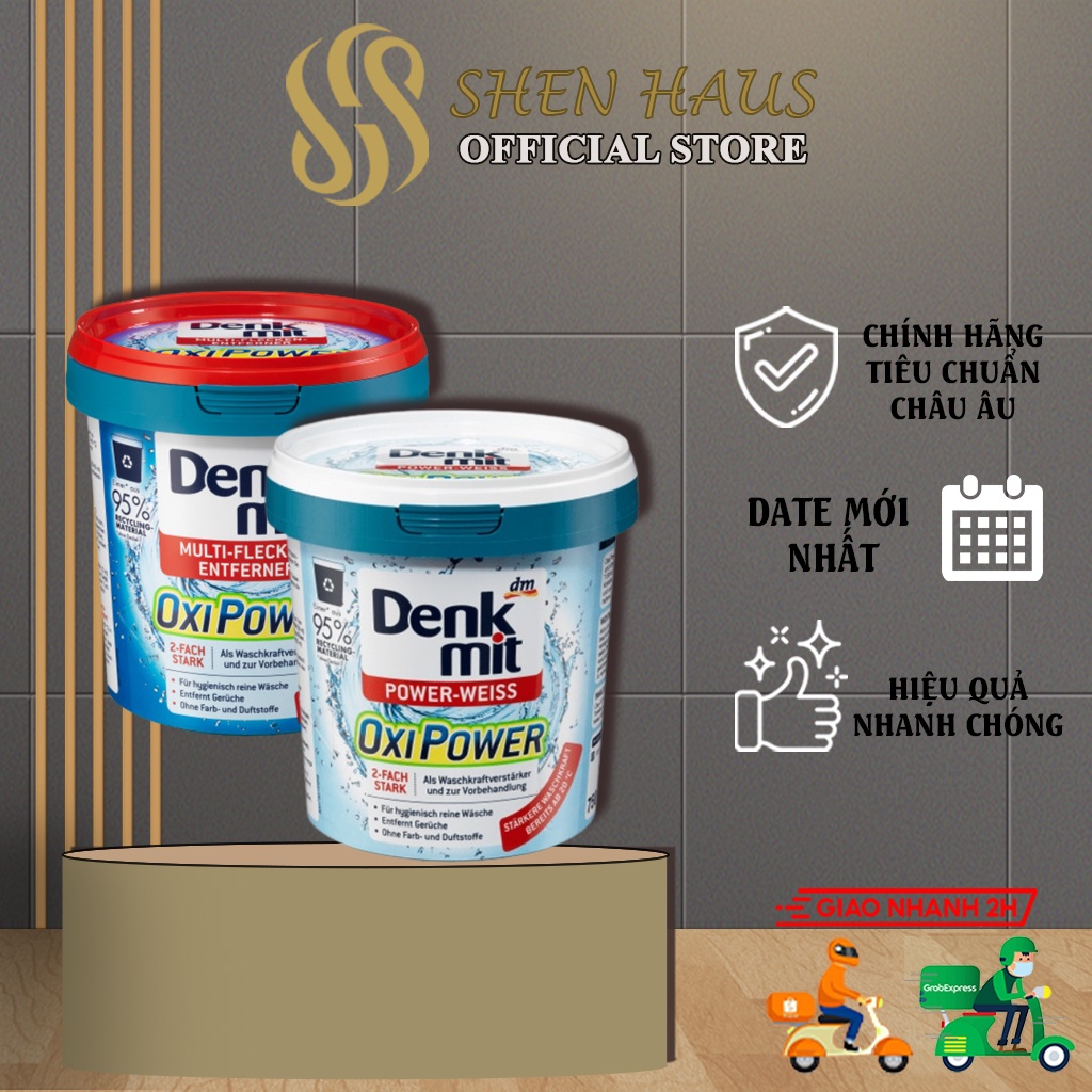 Bột Giặt Quần Áo Denkmit Oxi Power 750gr Hàng Chính Hãng