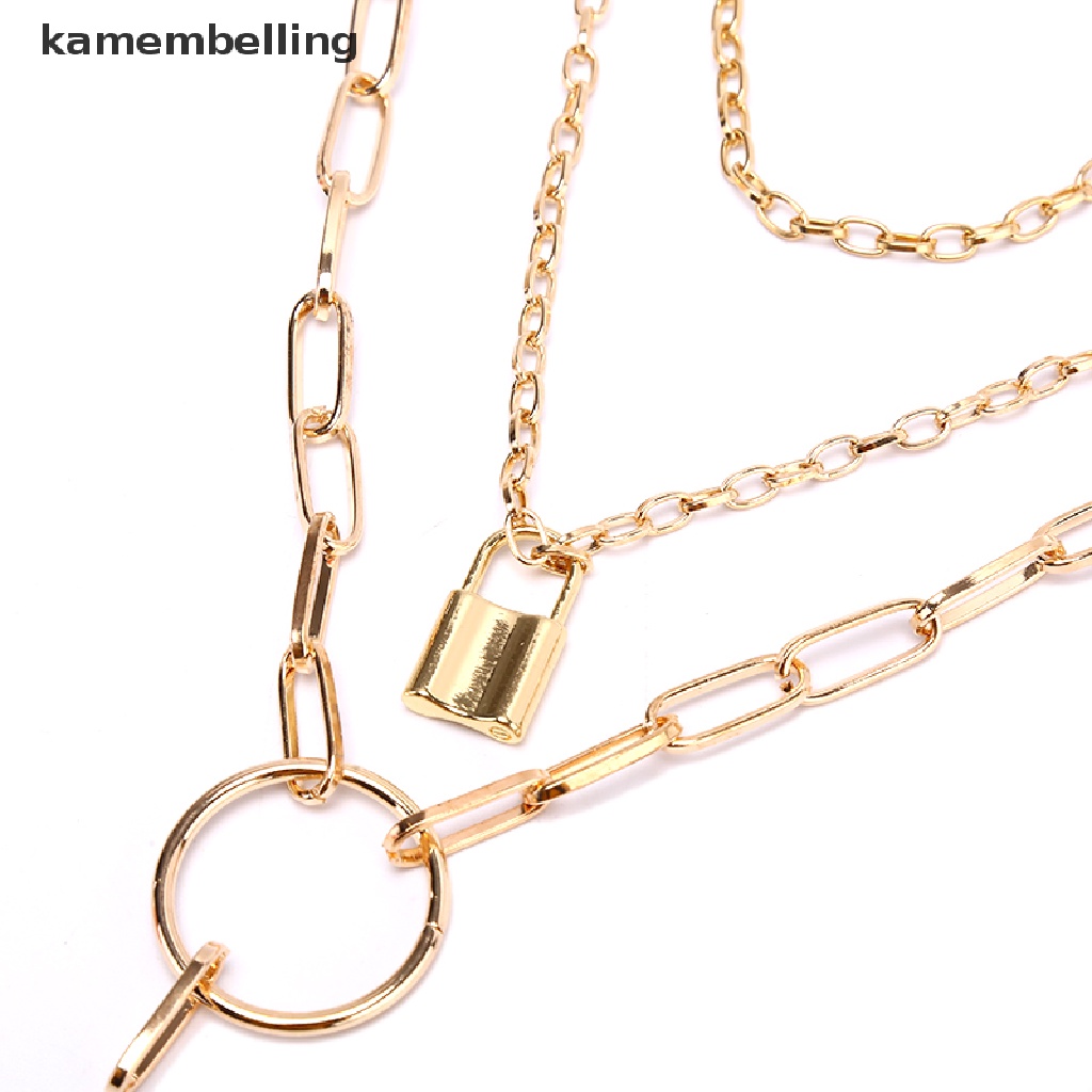 Vòng Cổ Choker Nhiều Lớp Bằng Hợp Kim Thời Trang Cho Nữ