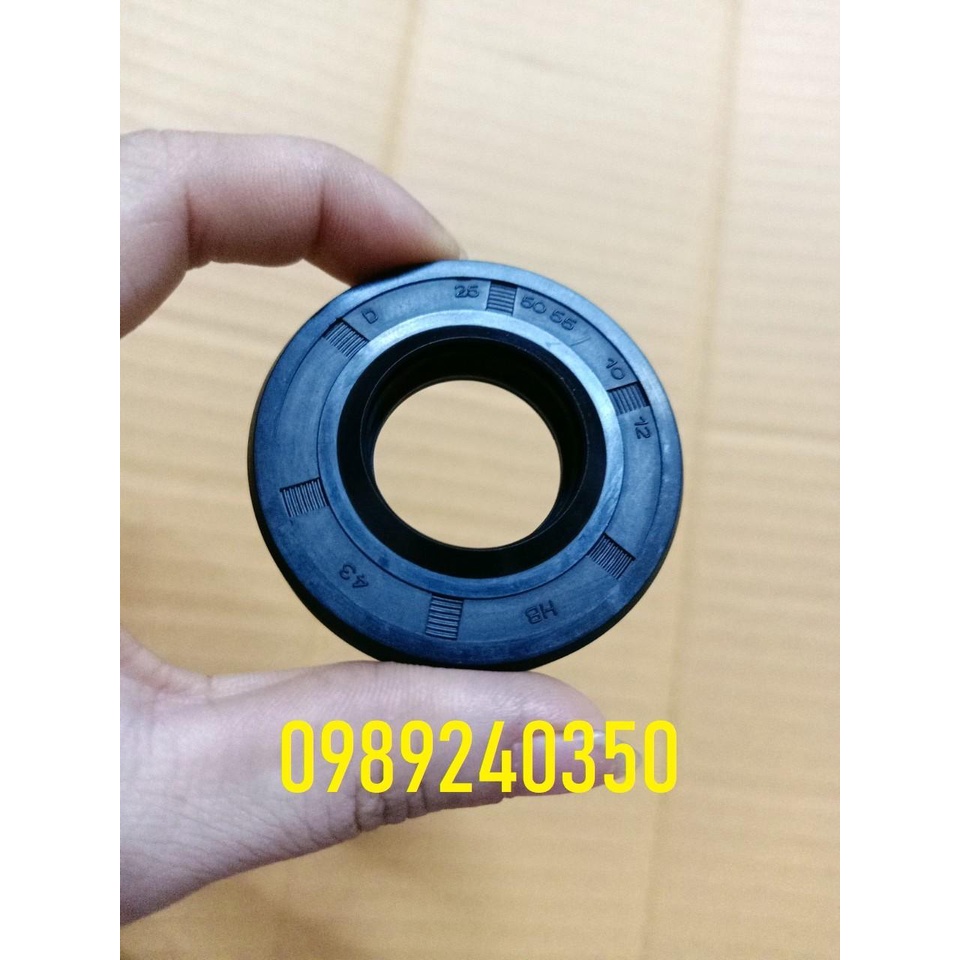 Phớt trục máy giặt Samsung 25 - 50.55 - 10/ 12 cửa trước, lồng ngang chính hãng