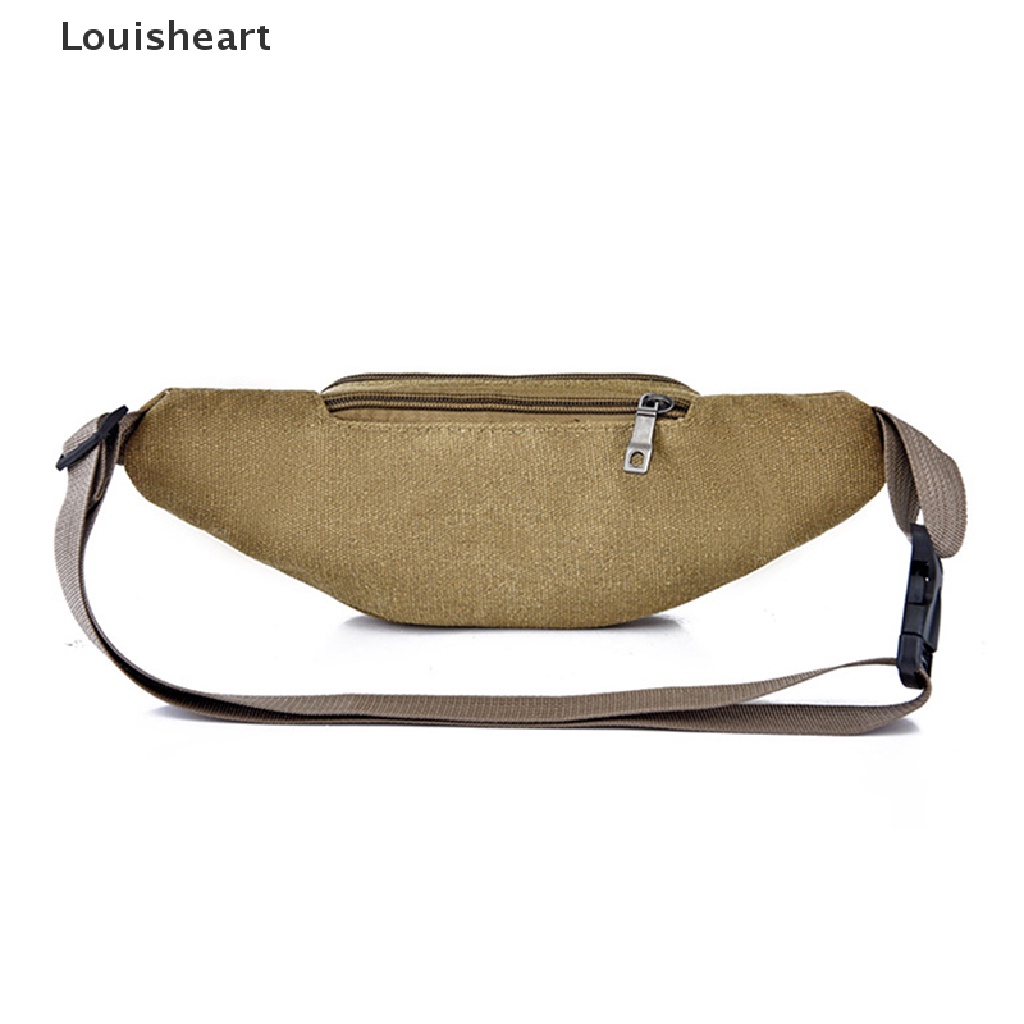Túi Đeo Hông Đựng Điện Thoại Bằng Vải Canvas Thiết Kế Giản Dị