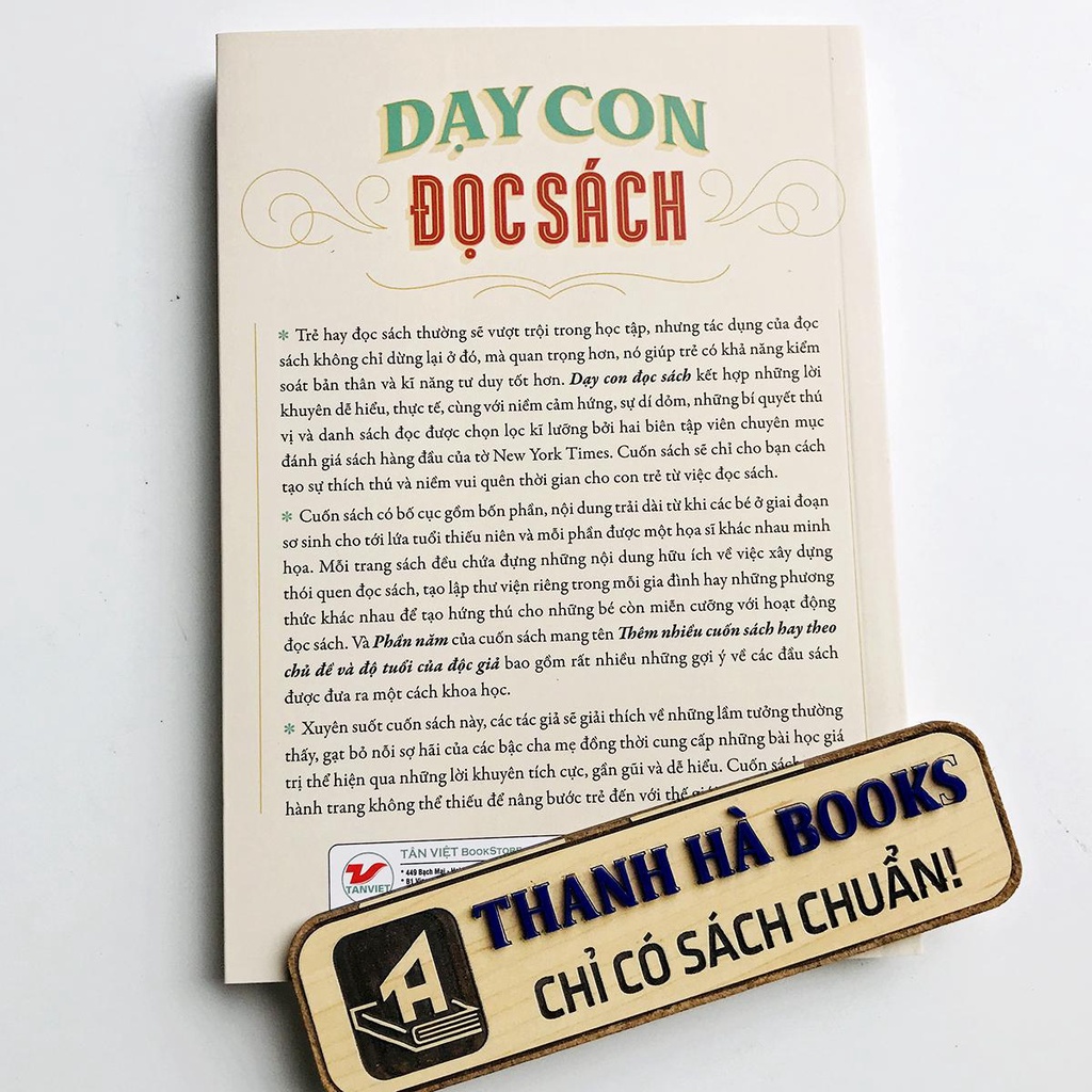 Sách - Dạy Con Đọc Sách - Nuôi dưỡng tình yêu trọn đời của con dành cho sách