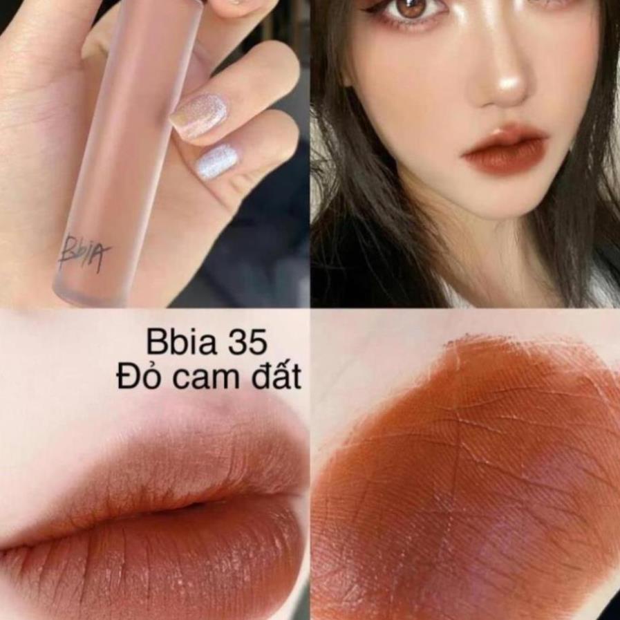 Son kem Bbia màu 25 đỏ nâu đất, màu 38 đỏ nâu trầm handmade ! ! ! New ❗ 👄 ®️