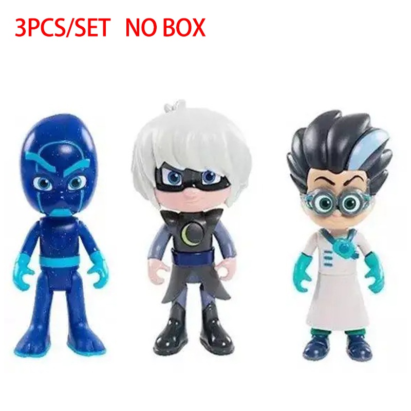 Bộ 6 Đồ Chơi Nhân Vật Hoạt Hình Cú Mèo Gekko Quà Tặng Sinh Nhật Cho Bé Trai