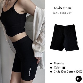 Quần Biker Wanderlust 2022 Ver