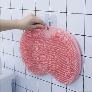 Tấm Silicon chà lưng massage lưng, massage chân