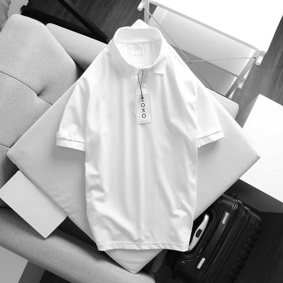 Áo Polo nam trơn, Áo thun nam cổ trụ basic mã CT199, vải Poly cá sấu mềm mịn thoáng mát, form chuẩn