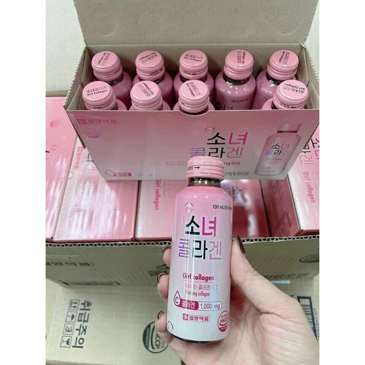 NƯỚC UỐNG BỔ SUNG COLLAGEN HÀN QUỐC GIRL COLLAGEN HỘP 10 CHAI - 13231