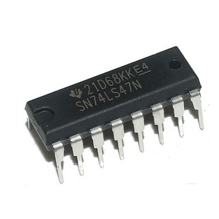 Ic 74ls47 dip16