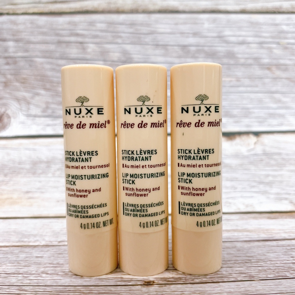 Son Dưỡng Môi Dạng Thỏi 4gr Nuxe Rêve De Miel Lip Moisturizing Stick