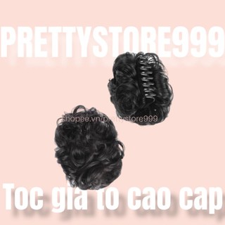 💕TÓC BÚI💕 TÓC BÚI KẸP DÁNG XOĂN
