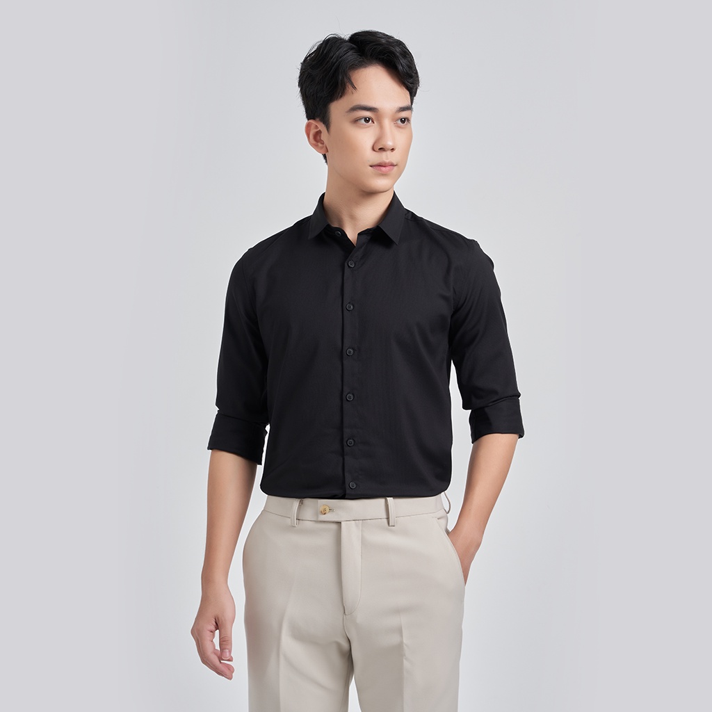 Áo Sơ Mi Nam Local Brand KRIK Form Slimfit Hàn Quốc Ôm Vừa Vặn Cơ Thể, Chất Liệu Cao Cấp Mềm Mịn Sm0260