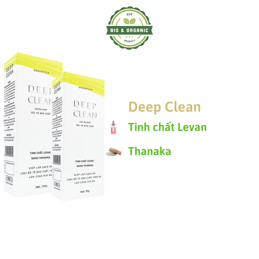 Tẩy tế bào chết mà bảo vệ làn da Deep Clean