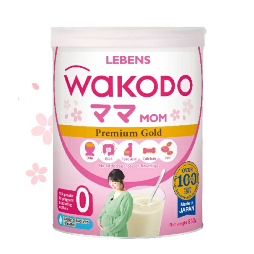 (mẫu mới)Sữa Wakodo mom 830g và 300g