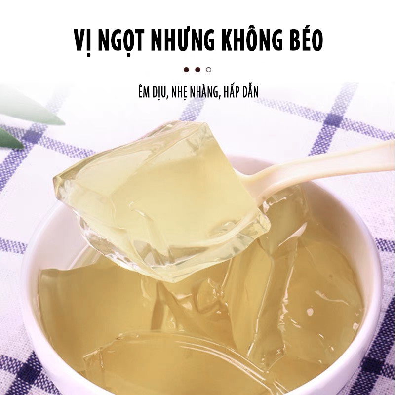 Thạch hoa quả vị vải 1kg - dùng sẵn không cần nấu - ảnh sản phẩm 2