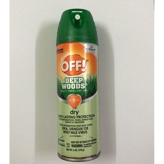 Xịt Xua Muỗi OFF! Deep Woods Insect Repellent 113g - Mỹ