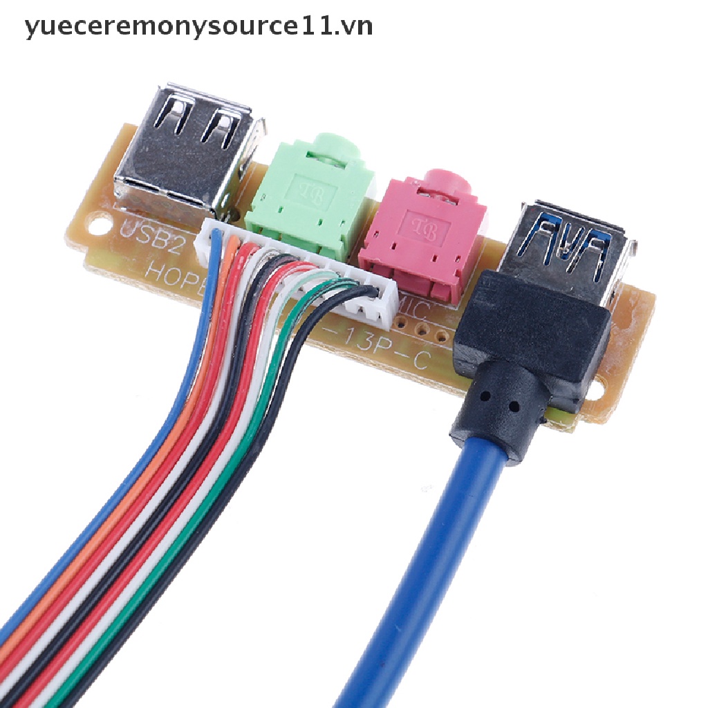 Bảng Điều Khiển Âm Thanh Cổng USB 2.0 + 3.0 Cho Máy Tính PC 70cm