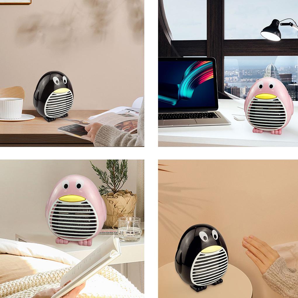 Quạt Sưởi Ấm Điện Tử Mini Hình Thú Hoạt Hình