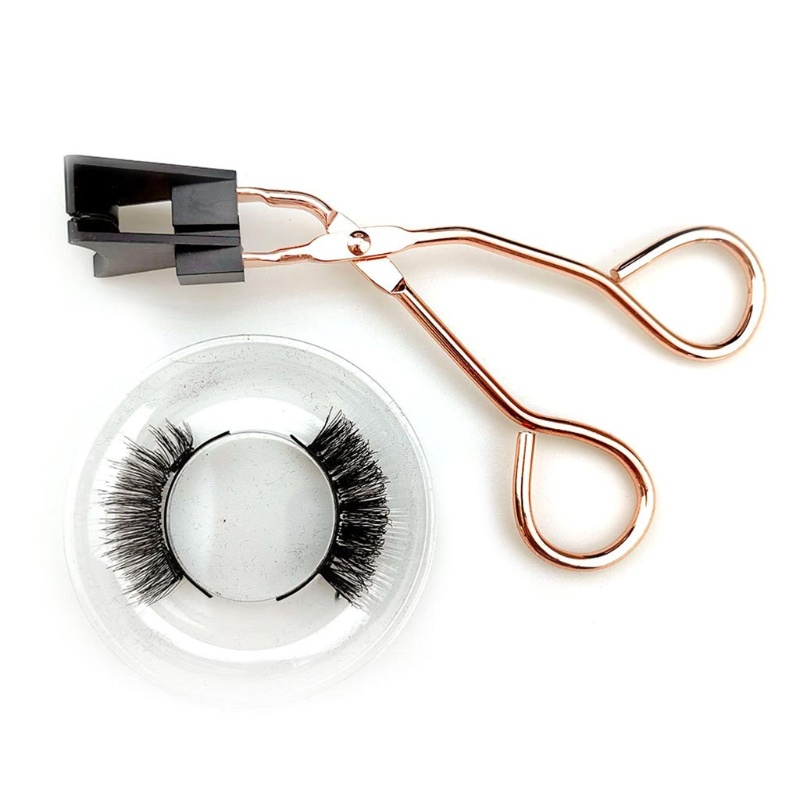 Lông Mi Giả Từ Tính 3D Mềm Mại Không Keo Dán Mi Kèm Nhíp Tiện Lợi
