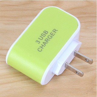 CỦ SẠC ĐA NĂNG Củ Sạc 3 Cổng USB [Miễn Phí Vận Chuyển khi đơn đạt 50k]