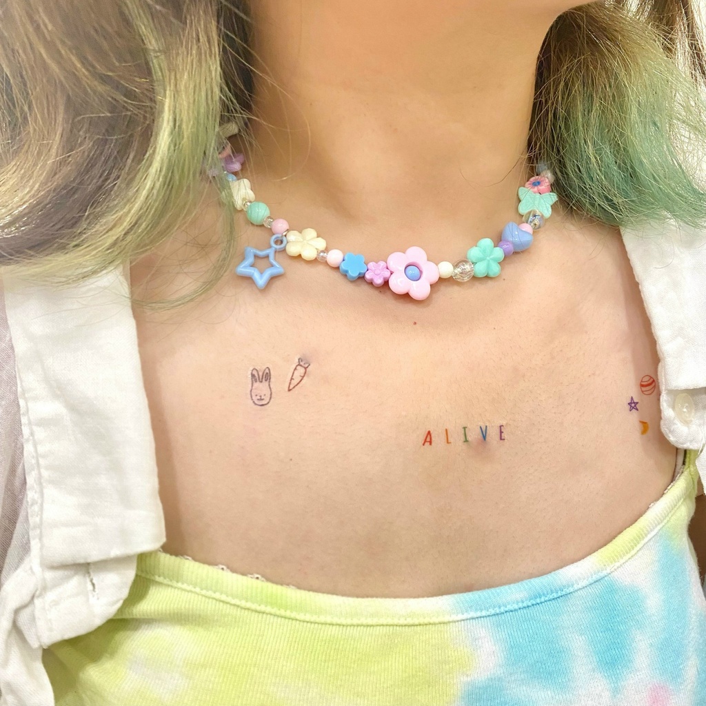 ☆ Vòng cổ vòng tay ngôi sao ngân hà ☆ Dây chuyền Ciwu ✿