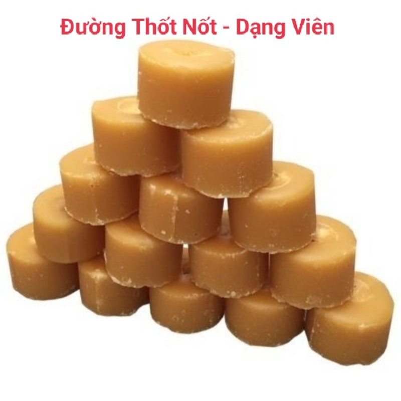 Đường Thốt Nốt Nguyên Chất- Dạng Viên Mini- Loại 1- 500g