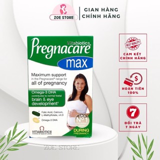 Vitamin Bầu Pregnacare max của Anh