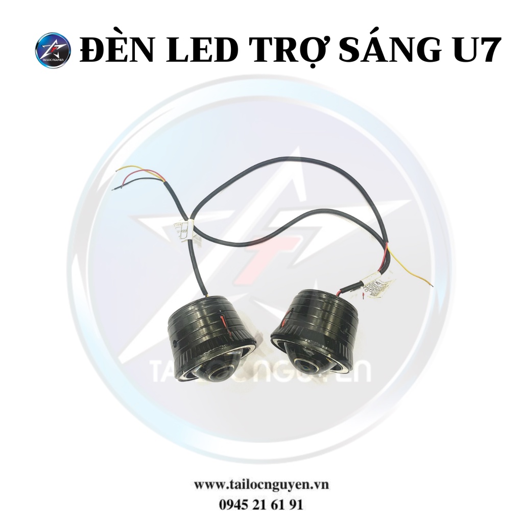ĐÈN LED TRỢ SÁNG U7 CHO XE MÁY