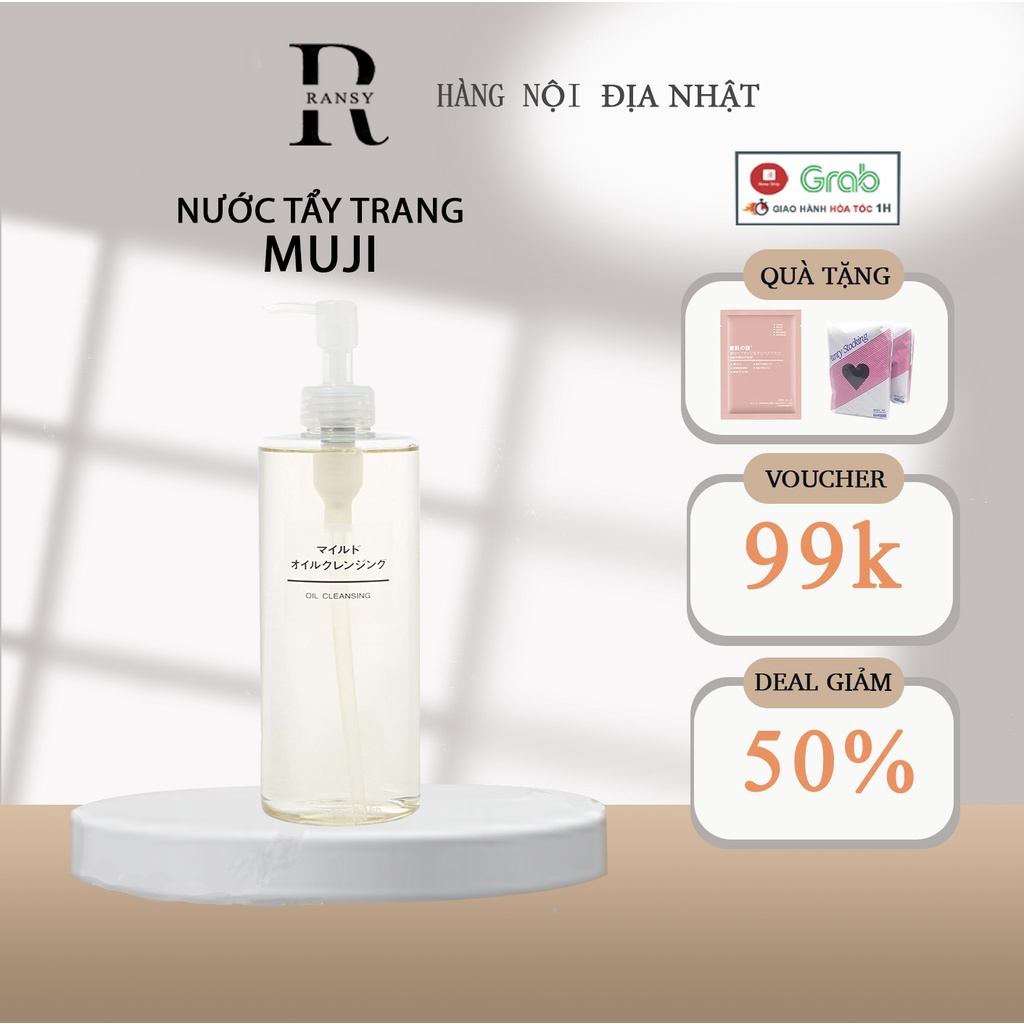 Dầu tẩy trang Muji Oil Cleansing 200ml ( hàng nội địa Nhật Bản )