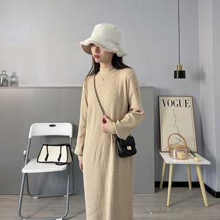 ĐẦM SUÔNG LEN ĐŨA 3 MÀU