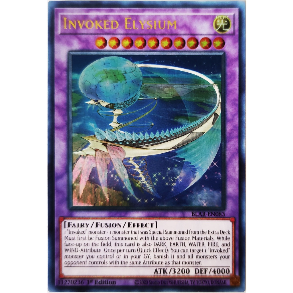 [Thẻ Yugioh] Invoked Elysium |EN| Ultra Rare