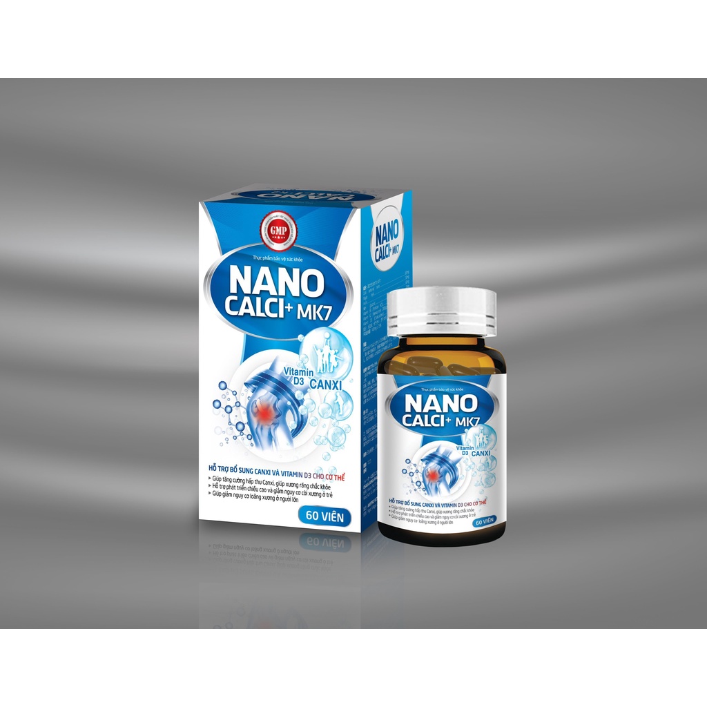 NANO CANXI MK7 -Viên uống hỗ trợ xương khớp