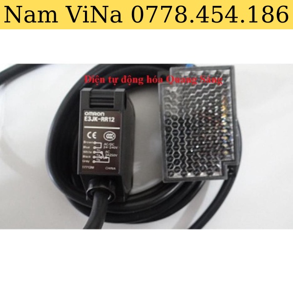 [Xuất vat] CẢM BIẾN QUANG . E3JK-RR12