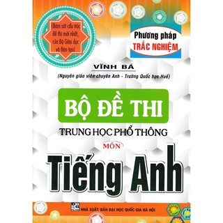 Sách-bộ đề thi thpt quốc gia môn tiếng anh